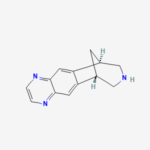Chemical structure of Varenicline