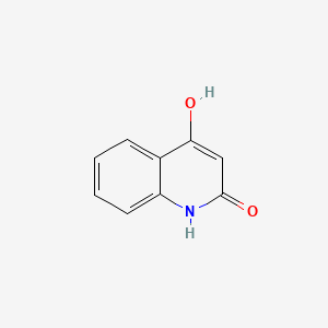 Chemical structure of 2-4-Quinolinediol