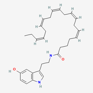 Chemical structure of Eicosapentaenoyl Serotonin