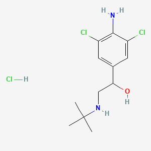 Chemical structure of Clenbuterol (hydrochloride)
