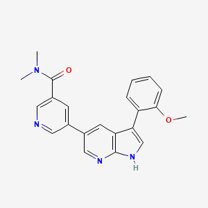 Chemical structure of PPY A
