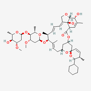Chemical structure of Doramectin