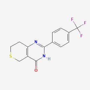 Chemical structure of XAV-939