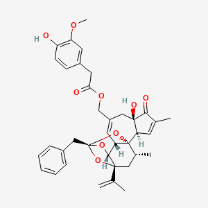 Chemical structure of Resiniferatoxin