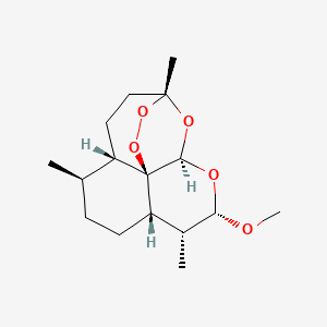 Chemical structure of Artemether