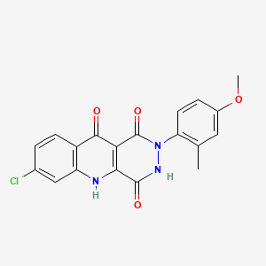 Chemical structure of ZD 9379