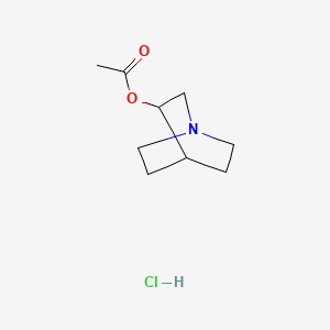 Chemical structure of Aceclidine (hydrochloride)