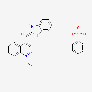 Chemical structure of SYBR Safe DNA Gel Stain