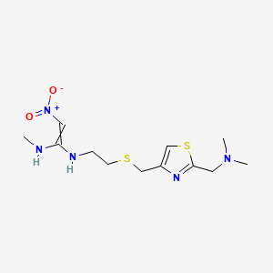 Chemical structure of Nizatidine