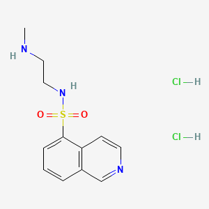 Chemical structure of H-8 (hydrochloride)