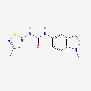 Chemical structure of SB 204741