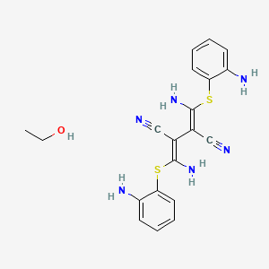 Chemical structure of U0126-EtOH