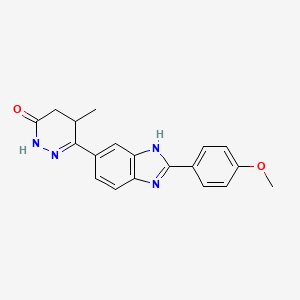Chemical structure of Pimobendan