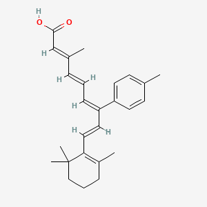 Chemical structure of SR 11302