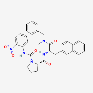 Chemical structure of SDZ NKT 343