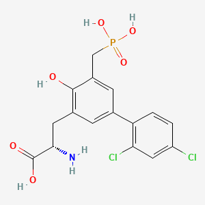 Chemical structure of SDZ 220-040
