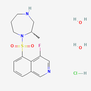 Chemical structure of Ripasudil Hydrochloride