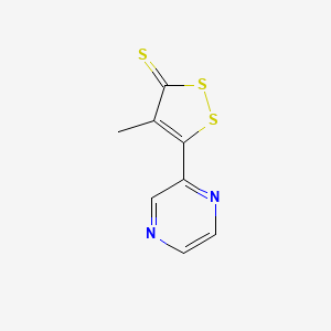 Chemical structure of Oltipraz