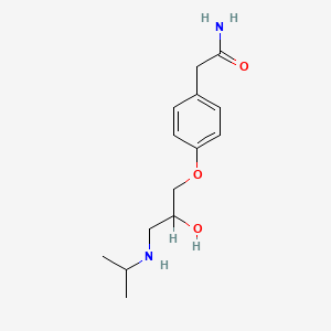 Chemical structure of Atenolol