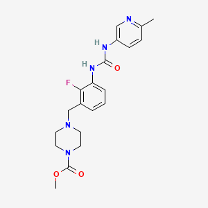 Chemical structure of Omecamtiv mecarbil