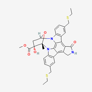 Chemical structure of CEP 1347