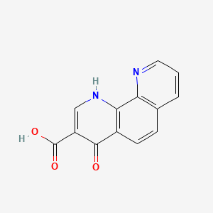 Chemical structure of 1,4-DPCA