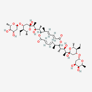 Chemical structure of Elaiophylin