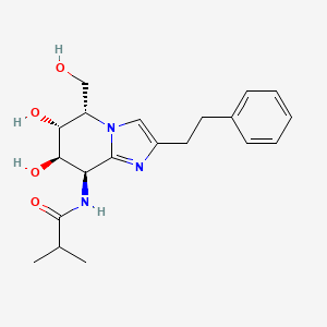 Chemical structure of GlcNAcstatin