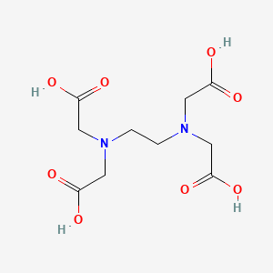 Chemical structure of EDTA
