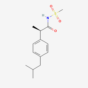 Chemical structure of Reparixin