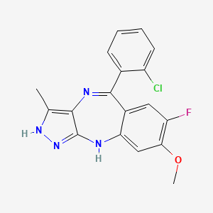 Chemical structure of R1530
