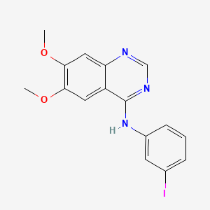Chemical structure of AG-1557