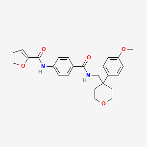 Chemical structure of JW 55
