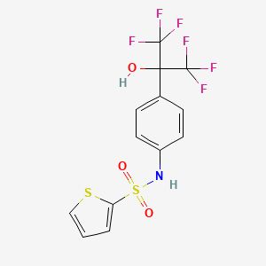 Chemical structure of SR3335