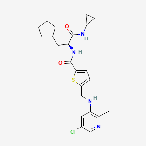 Chemical structure of GSK 2830371