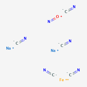 Chemical structure of Sodium Nitroprusside