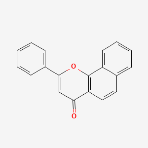 Chemical structure of α-Naphthoflavone