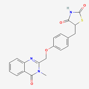 Chemical structure of Balaglitazone