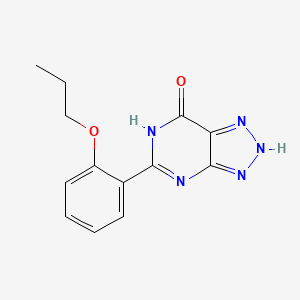 Chemical structure of Zaprinast
