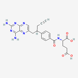 Chemical structure of Pralatrexate