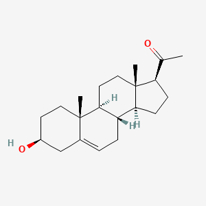 Chemical structure of Pregnenolone