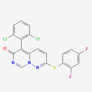 Chemical structure of VX-745