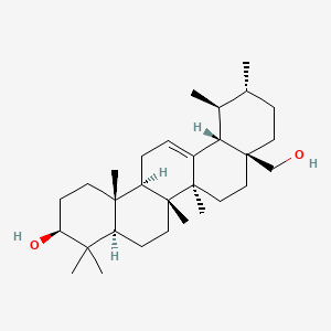 Chemical structure of UVAOL