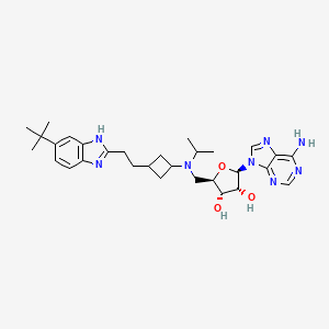 Chemical structure of EPZ5676