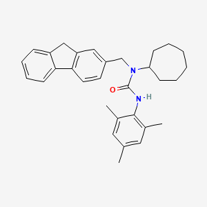 Chemical structure of YM 750