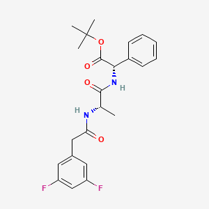 Chemical structure of Dapt