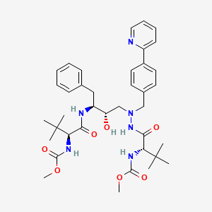 Chemical structure of Atazanavir