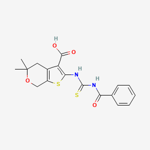 Chemical structure of CID-1067700