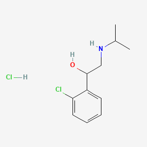Chemical structure of Clorprenaline HCL