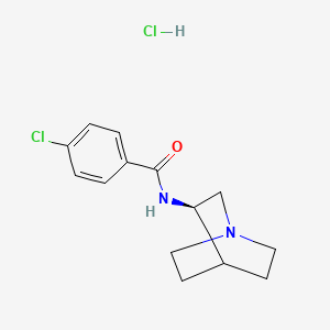 Chemical structure of PNU 282987